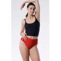 Dámske nohavičky Simple String Maxi červené - Julimex