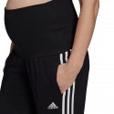 Dámske tehotenské nohavice / tepláky Essentials W GS8614 Čierna s bielou - Adidas