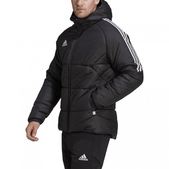 Pánska zimná bunda H21280 čierno-biela - Adidas