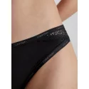 Dámske nohavičky Bikini Briefs Flirty 000QF5153E 001 čierna - Calvin Klein