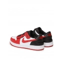 Pánske športové topánky Air Jordan 1 Low FlyEase M DM1206-163 Červeno-biela s čiernou - Nike