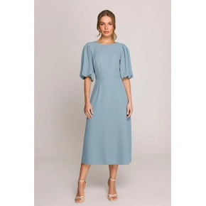 Dámske šaty S399 Svetlo modrá - Stylove