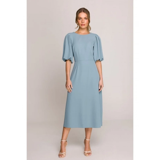 Dámske šaty S399 Svetlo modrá - Stylove