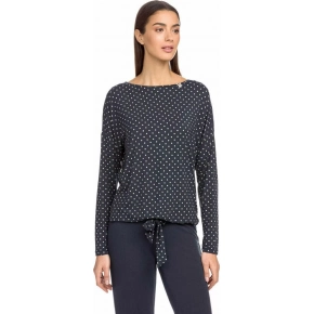 Dámske pyžamo 15068 - 572 tmavo modrá s bodkami - Vamp