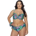 Dámska plavková podprsenka SK-205 Paradise Zelená mix - Ava