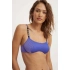 Dámska plavková podprsenka KW0KW02609 C86 modrá - Calvin Klein