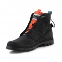 Pánske členkové topánky Pampa Travel Lite Rs 79104-008-M Čierna s oranžovou - Palladium