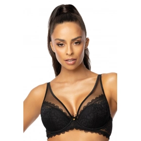 Dámska push-up podprsenka Estelle M-0198/11 Čierna - MAT