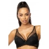 Dámska push-up podprsenka Estelle M-0198/11 Čierna - MAT
