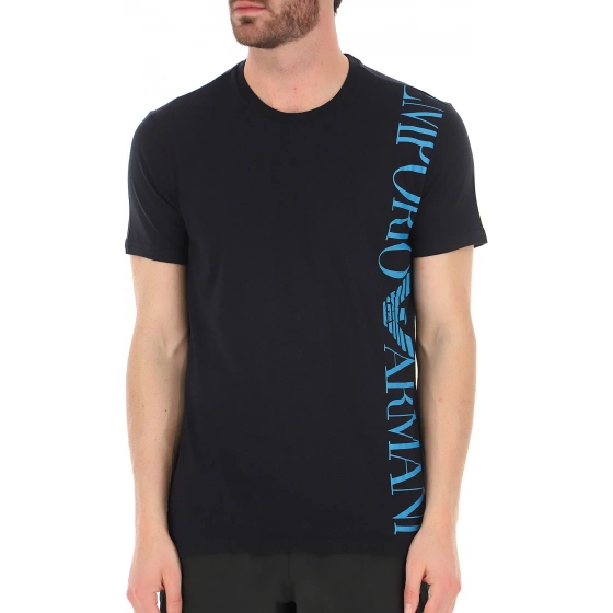 Pánske tričko 211831 1P469 00020 čierne - Emporio Armani