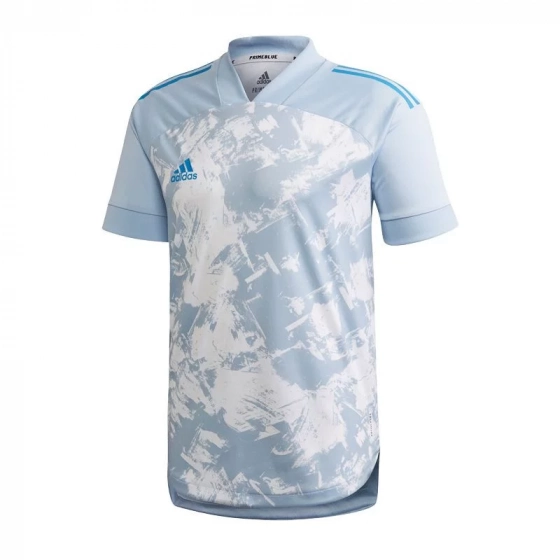 Pánske tričko Condivo FI4221 svetlo modrá s bielou - Adidas