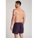 Pánske trenírky 315500 460 čierne-tm. modré s potlačou - Jockey