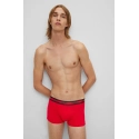 Pánske boxerky 50469775 čiernočervené - Hugo Boss