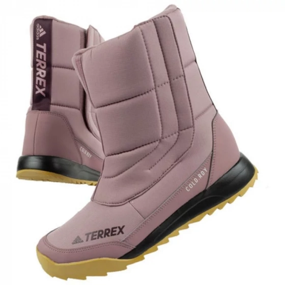 Dámske snehule Terrex GX8687 Lila fialková - Adidas