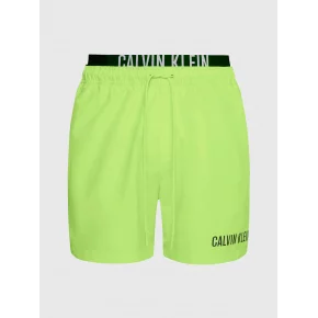 Pánske plavky KM0KM00981 LKQ sv. zelené - Calvin Klein