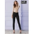 Dámske nohavice Ava Pants 004.4645S Čierna - Gatta