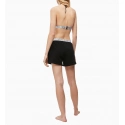 Dámske plážové šortky KW0KW00861-BEH čierna - Calvin Klein