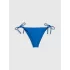 Dámske plavkové nohavičky BIKINI na zaväzovanie KW0KW01982 C4X modrá - Calvin Klein