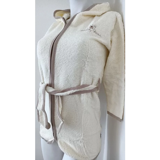 AKCIA - Detský župan G1658 Teddy ecru - G-Mini
