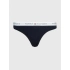 Dámske tangá THONG UW0UW03835 DW5 tm. modré - Tommy Hilfiger