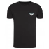 Pánske tričko krátky rukáv - 110853 2R525 00020 - čierne - Emporio Armani