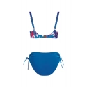 Dámske dvojdielne plavky Blue 3 S940TJ22 Modrá vzor - Self