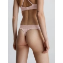 Dámske tangá 000QF7287E 7NS béžové - Calvin Klein