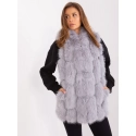 Dámska vesta AT KZ 2379.96P šedá - Wool Fashion