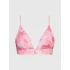 Dámska plavková podprsenka bikini KW0KW02121 OJV ružová - Calvin Klein