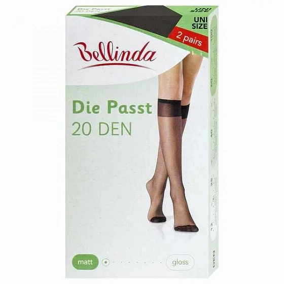Dámske silonkové podkolienky DIE PASST 20 DEN - BELLINDA