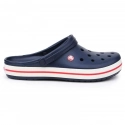 Unisex pánske a dámske nazúvaky Crockband 11016-410 Tmavomodrá s červenou - Crocs