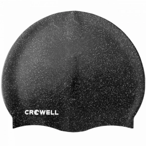 Silikónová plavecká čiapka čierna col.1 - Crowell