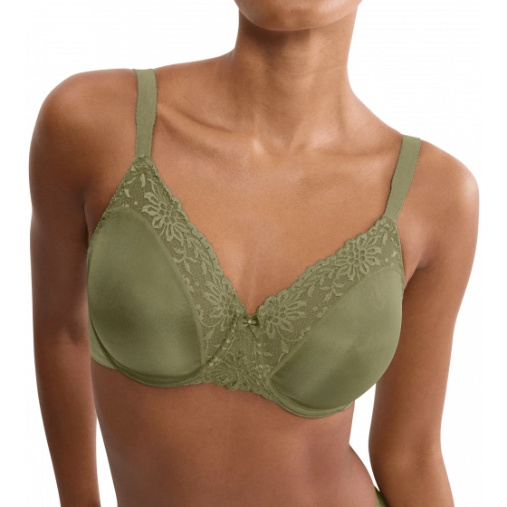 Podprsenka nevystužená Ladyform Soft W olivová 7855 - Triumph