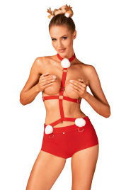 Vianočný kostým Ms Reindy set - Obsessive