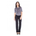 Dámska košeľa M025 Grey - Figl