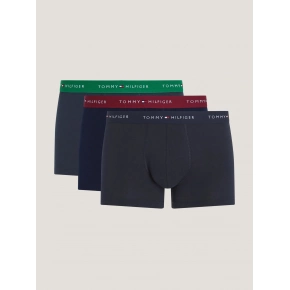 Pánske boxerky 3-PACK UM0UM02763 0SS tm. modré - Tommy Hilfiger