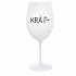 KRÁSNA KRÁĽOVNÁ KRÁSY - biely pohár na víno 350 ml