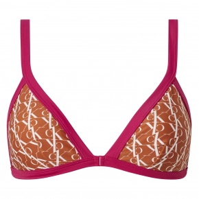 One Monogram Dámský vrchní díl plavek KW0KW01747-0HD - Calvin Klein