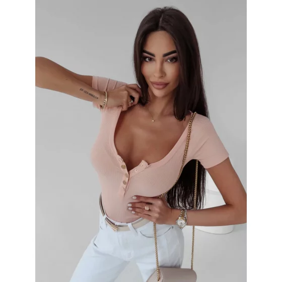 Dámske body 277673 púdrová - Ola Voga
