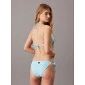 Dámska plavková podprsenka KW0KW02626 C9F sv. modrá - Calvin Klein