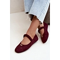 Dámske baleríny GG-88-88 bordové - Givana