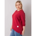 Bavlnená plus size mikina 6872 - FPrice