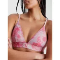 Dámska plavková podprsenka bikini KW0KW02121 OJV ružová - Calvin Klein