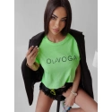 Dámske tričko 277745 neónovo zelené - Ola Voga