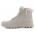 Dámske zateplené členkové topánky Pampa Hi Snow Warm W 94380-175-M Ecru - Palladium