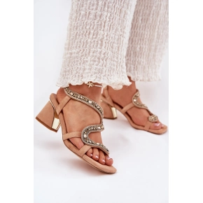 Dámske sandále 56C1374 telové - Artiker