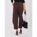 Dámske nohavice SP FL8557.46 Tmavo hnedá - FPrice