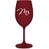 MR. - bordo sklenice na víno 350 ml
