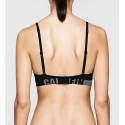 Podprsenka bez kostice QF1631E-001 čierna - Calvin Klein