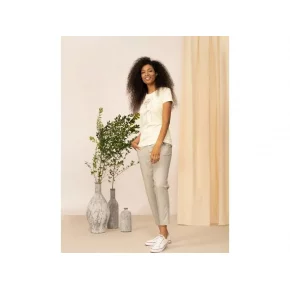 Dámske nohavice OTHAW22TTROF044-83S béžové - Outhorn